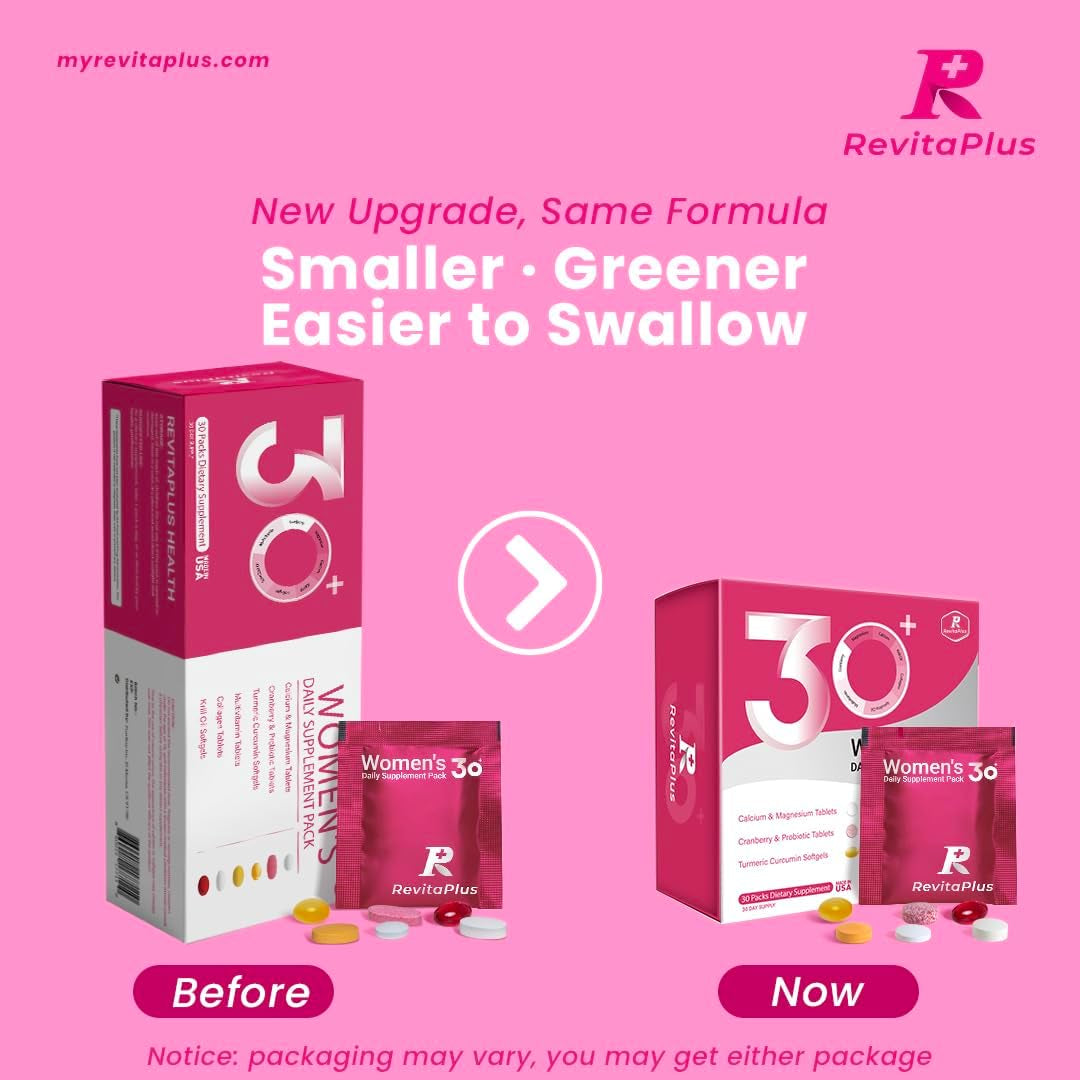 Women’s Multivitamin – 30 Packs for Energy & Wellness